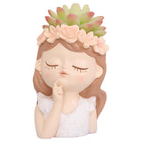 Fairy girl flower pot small size