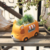 Camping Truck animal shape flower planter