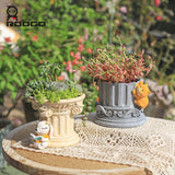 European style Pillar cartoon flower pot