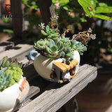 Pet Animal house like flower planter