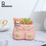 Backpack of Animal flower pot