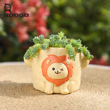 Koala Lion flower pot