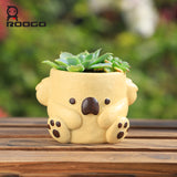 Koala Lion flower pot