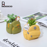 Backpack of Animal flower pot