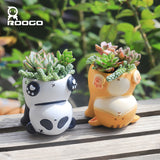 Inverted Cute Pet plante pot