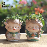 Magic Fairy Girl flower pot small size