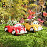 Open Car shape succulent flower pot