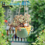 Corn Mango pot hanging flower bonsai