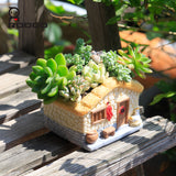 Grandma's Little House Flower Pot