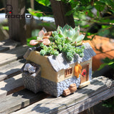 Grandma's Little House Flower Pot