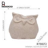 Owl shape flower pot