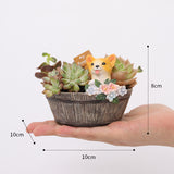 American Country style succulent pot