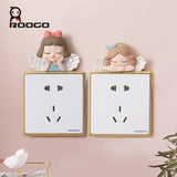 Cute Angel Girl Switch Sticker