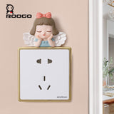 Cute Angel Girl Switch Sticker