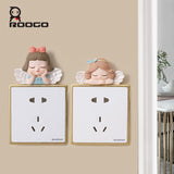 Cute Angel Girl Switch Sticker