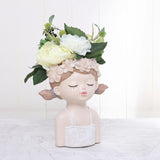 Fairy girl flower pot