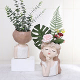 Fairy girl flower pot